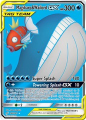Magikarp & Wailord GX - 160/181 - Full Art Ultra Rare